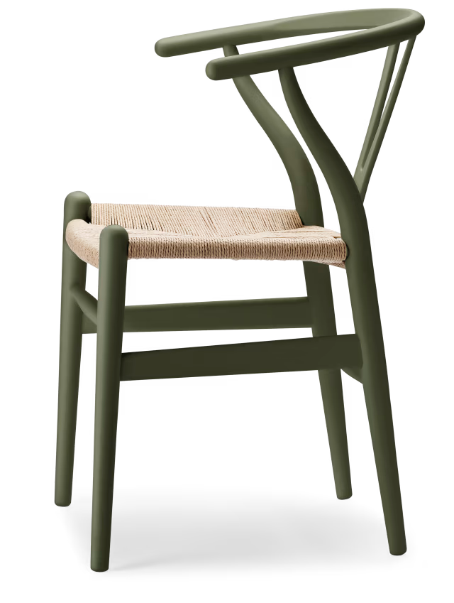 CH24 Soft | Y-Stol - Seaweed/Naturfärgat snöre